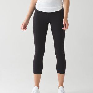 Luluemon Wunder Under Crop Hi-Rise